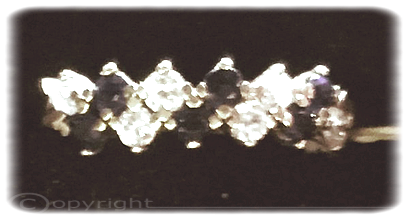 Fascia zaffiri Diamanti