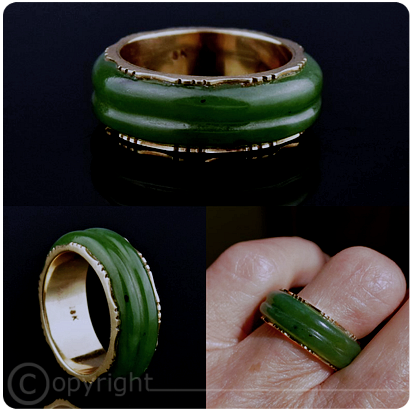 Fascia-Giada verde