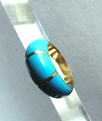 Anello - Turchese