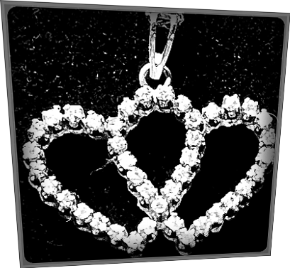 Due Cuori - Pendente